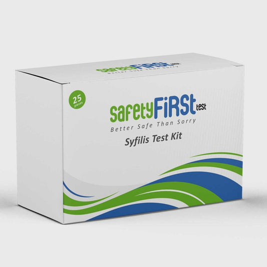 Quick Syphilis Test Kit – Reliable & Rapid STD Screening - 25 pieces - Safety First Test